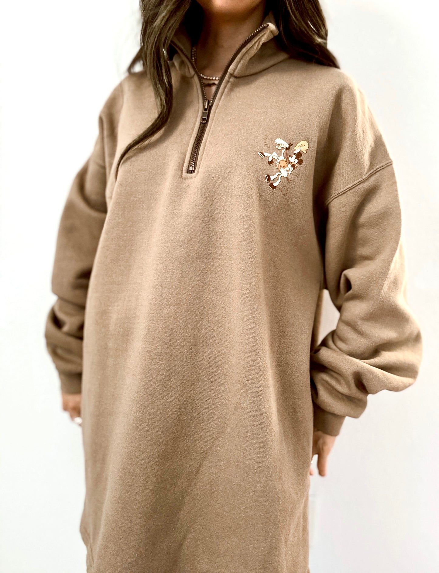 Cowboy Mickey zip pullover