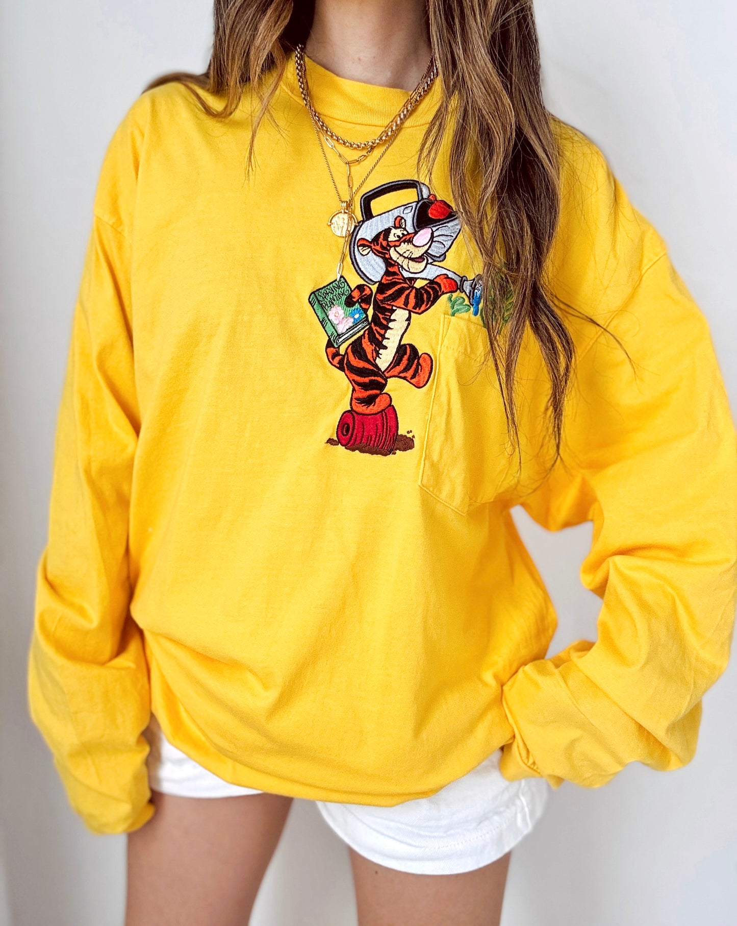 Tigger long sleeve tee