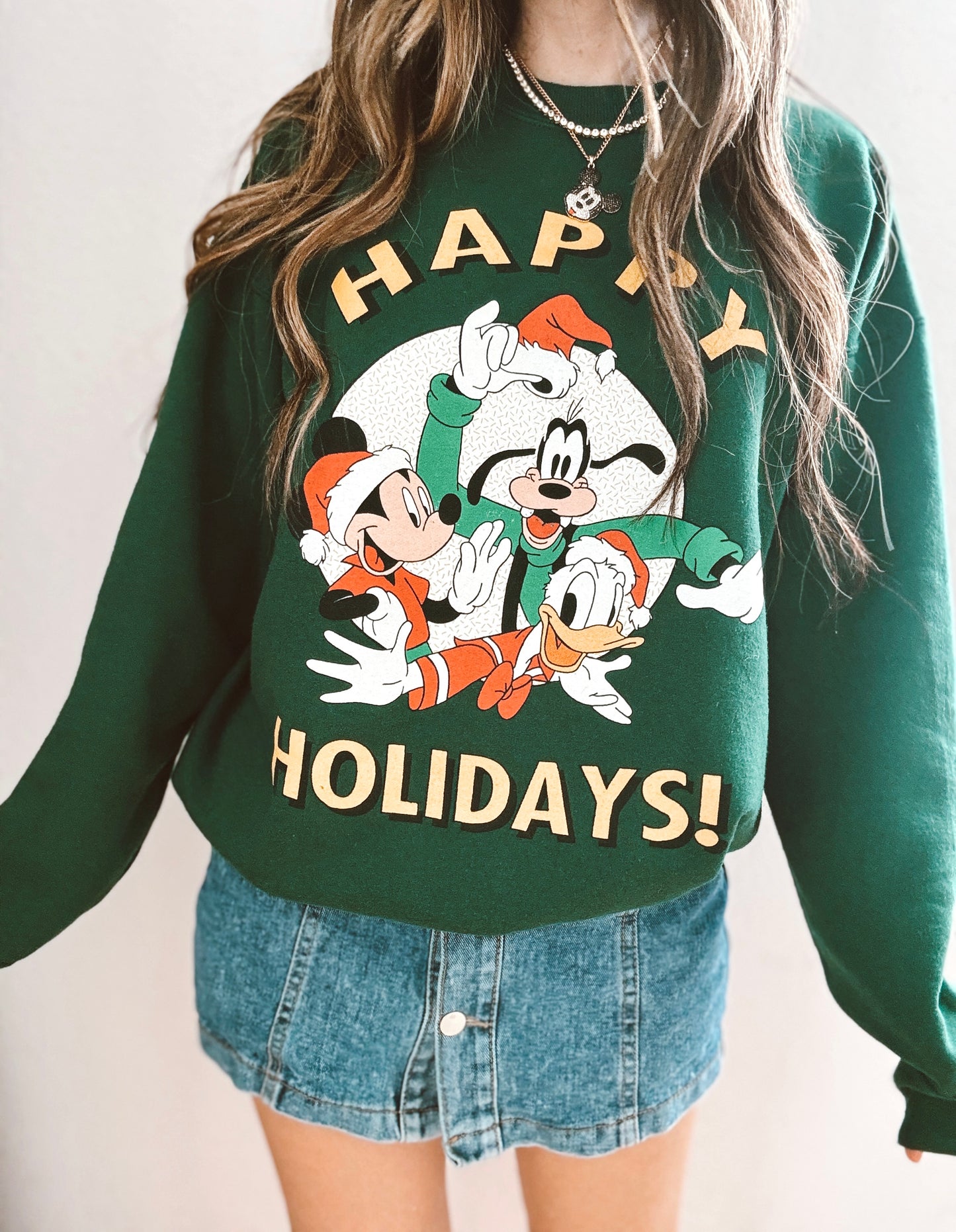 Happy holidays! Crewneck