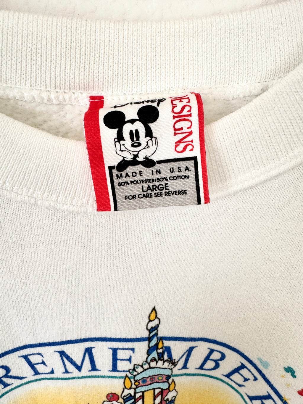 Disney World anniversary crewneck