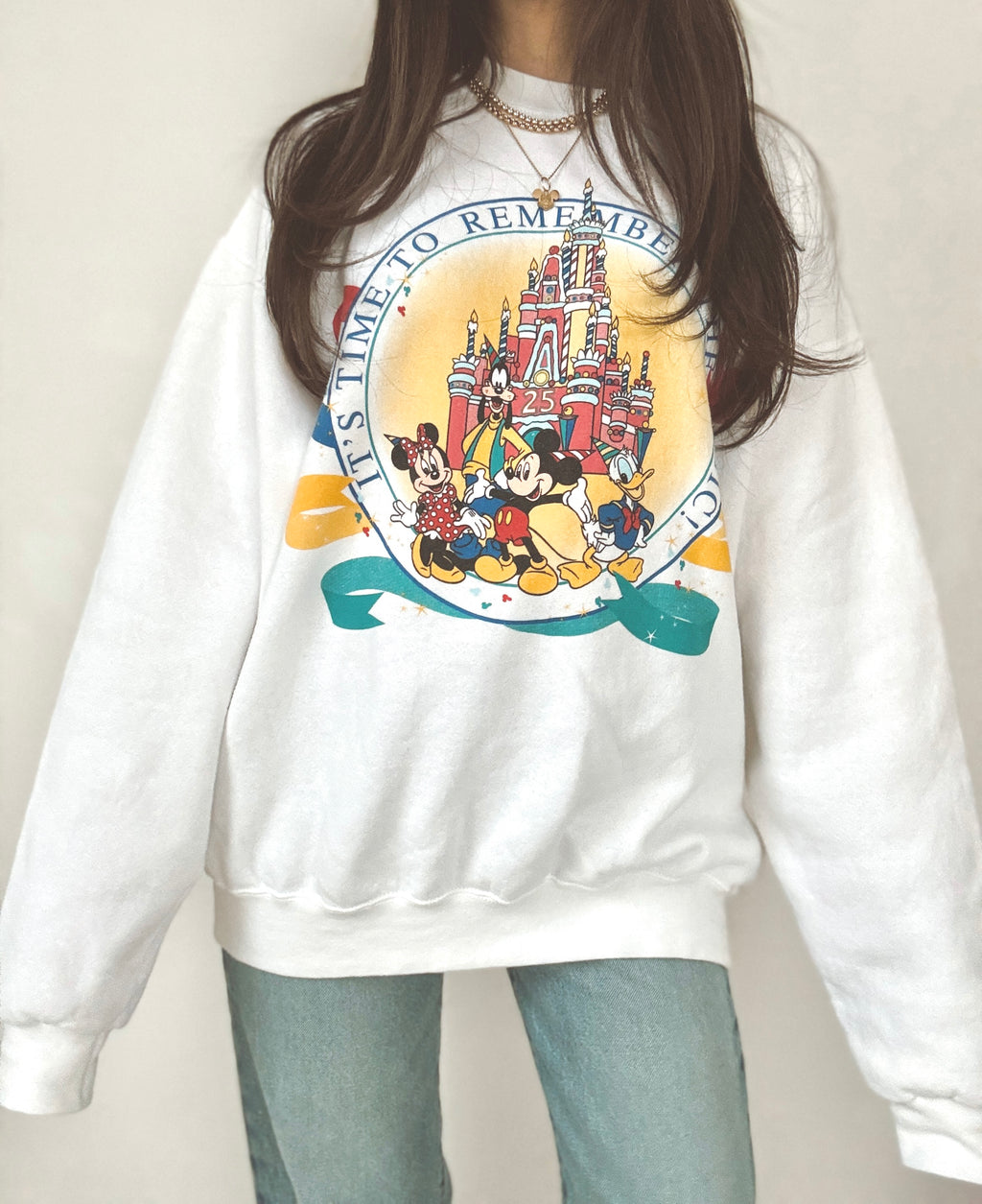 Disney World anniversary crewneck