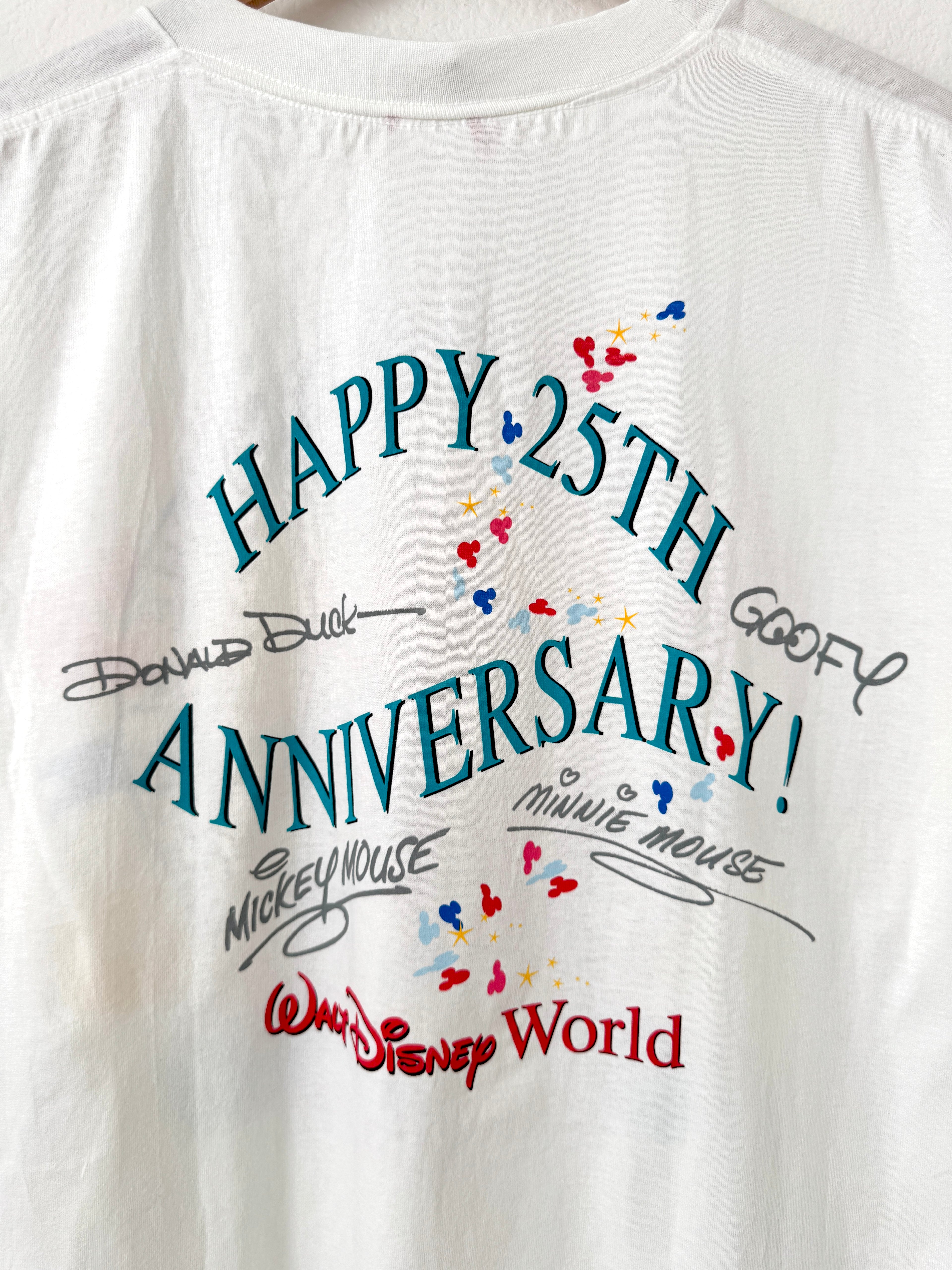 Magic kingdom anniversary tee