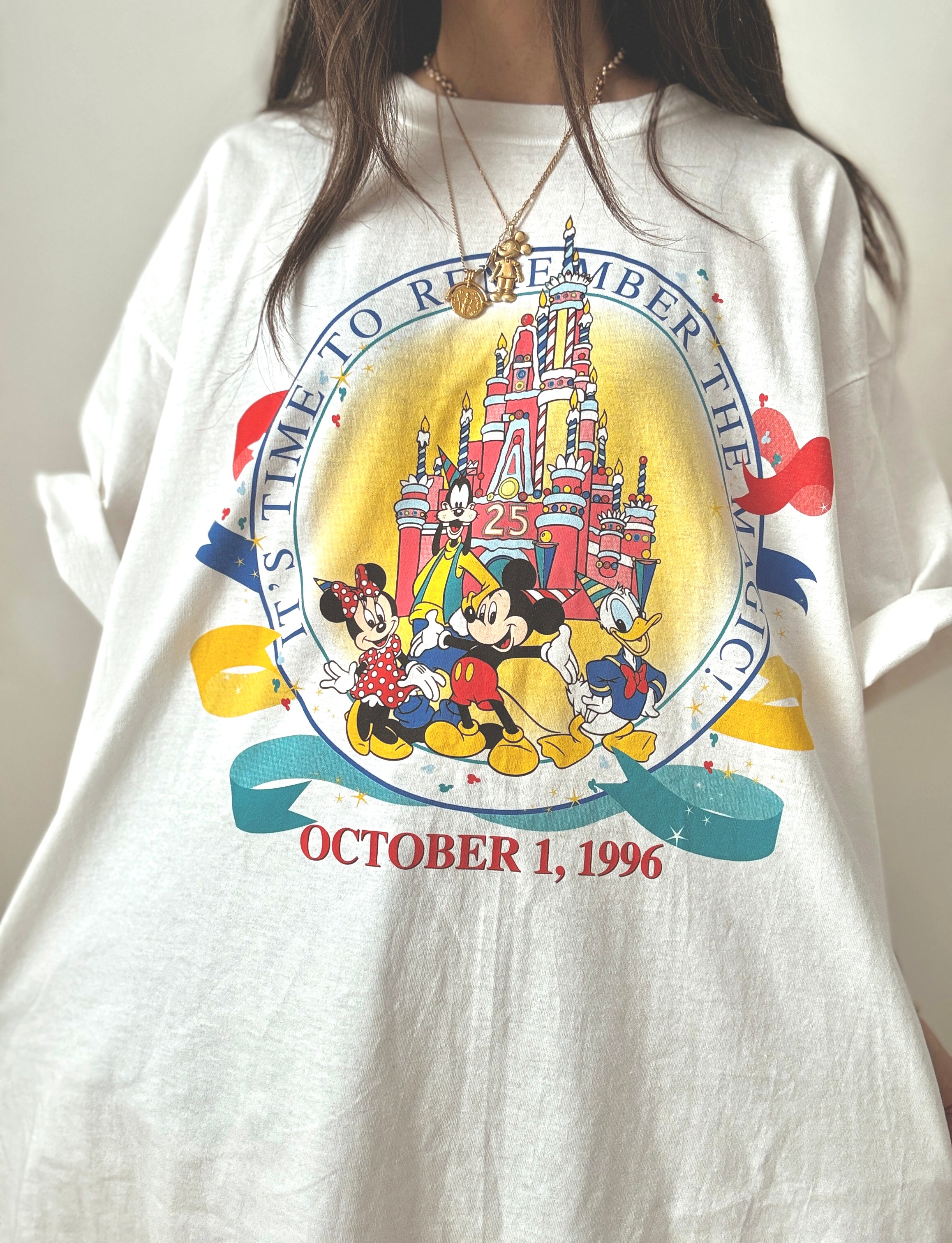 Magic kingdom anniversary tee
