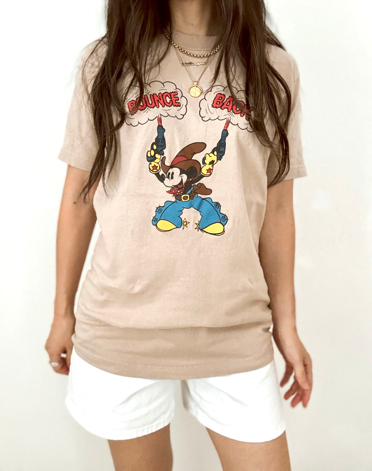 Mickey Cowboy tee