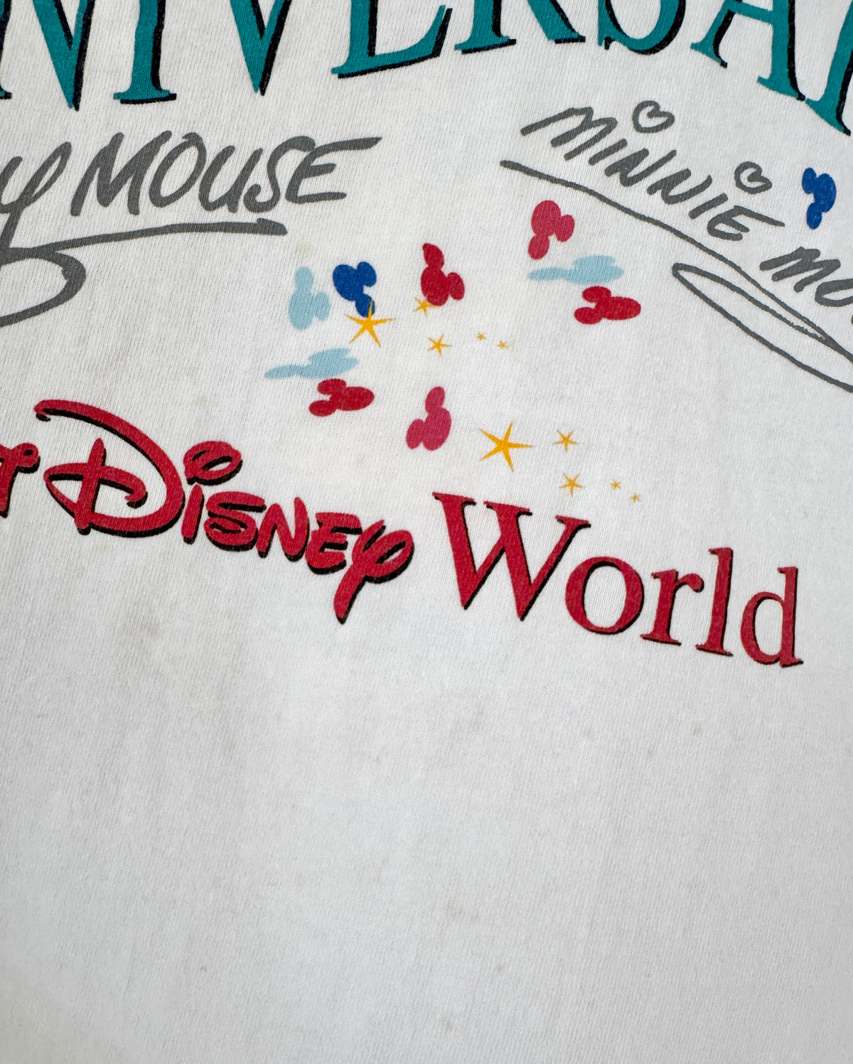 Magic kingdom anniversary tee