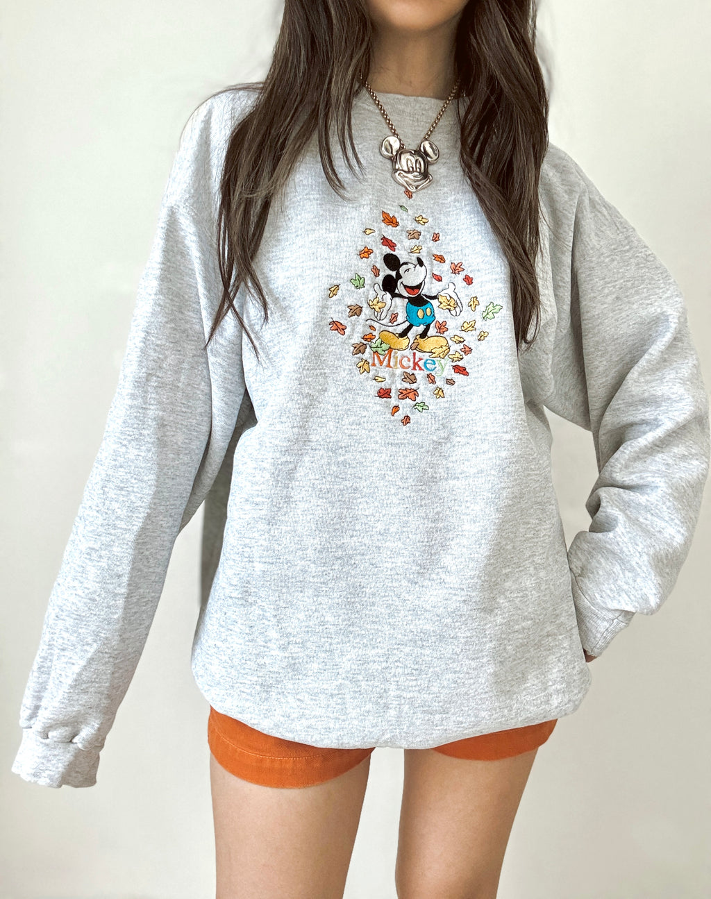 Happy Mickey crewneck