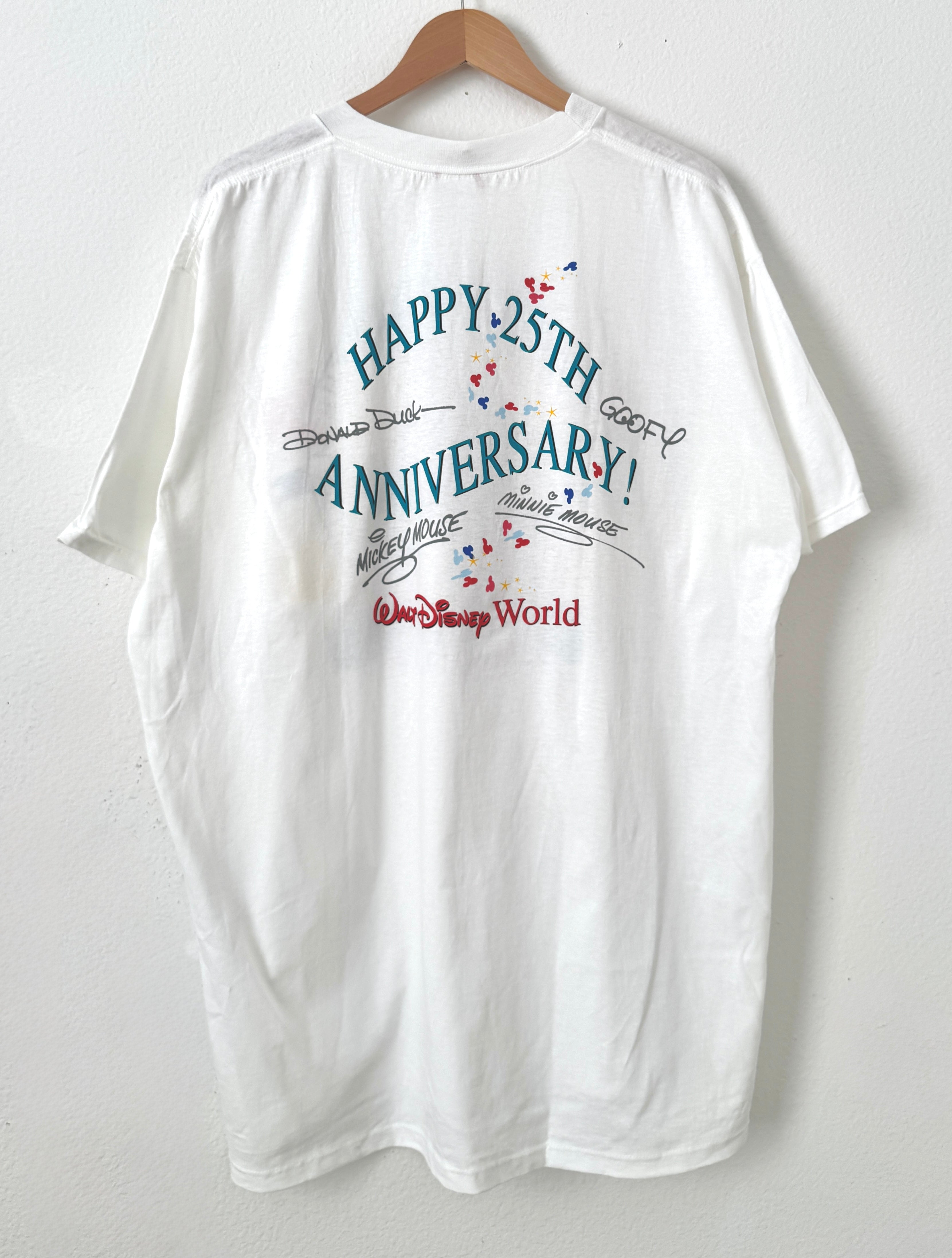 Magic kingdom anniversary tee