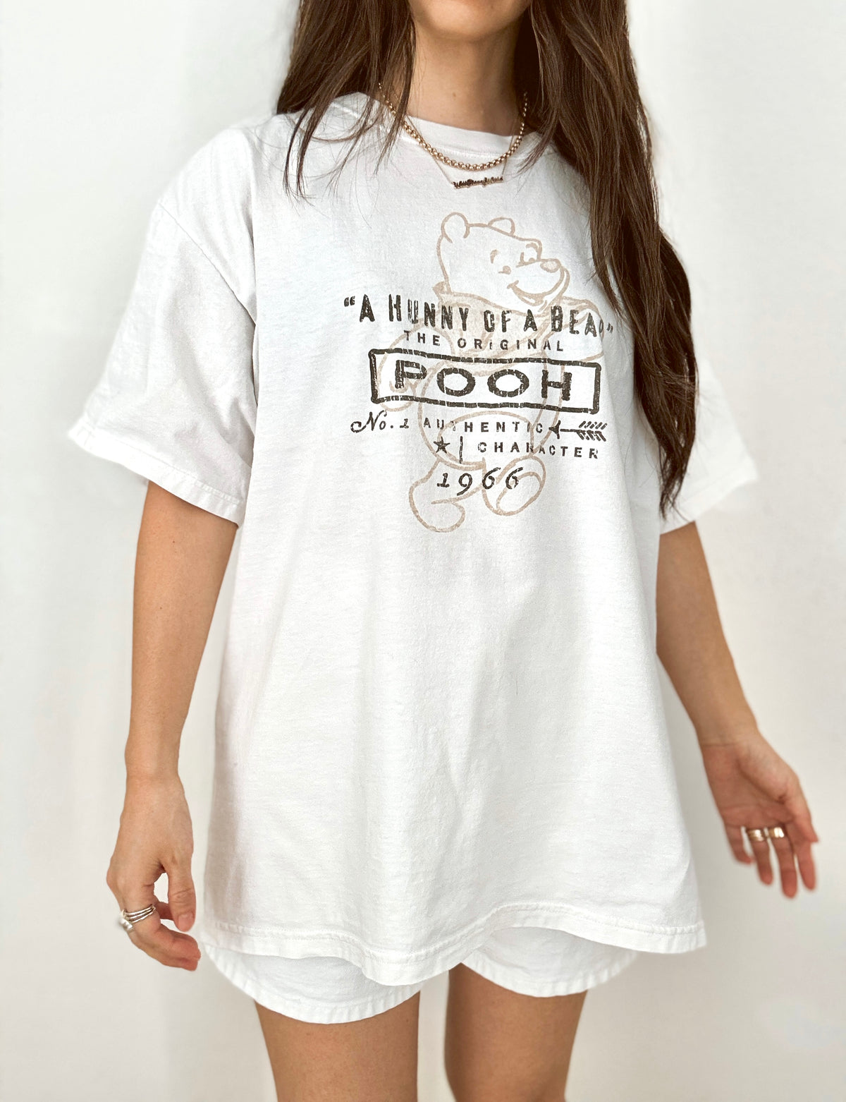 Pooh A hunny of a bear tee