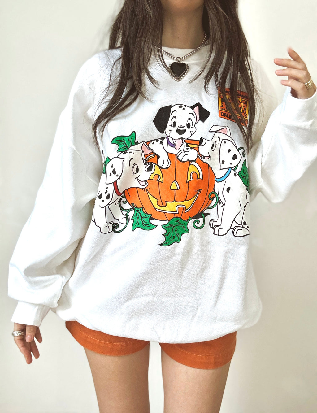 101 Dalmatians Halloween crewneck