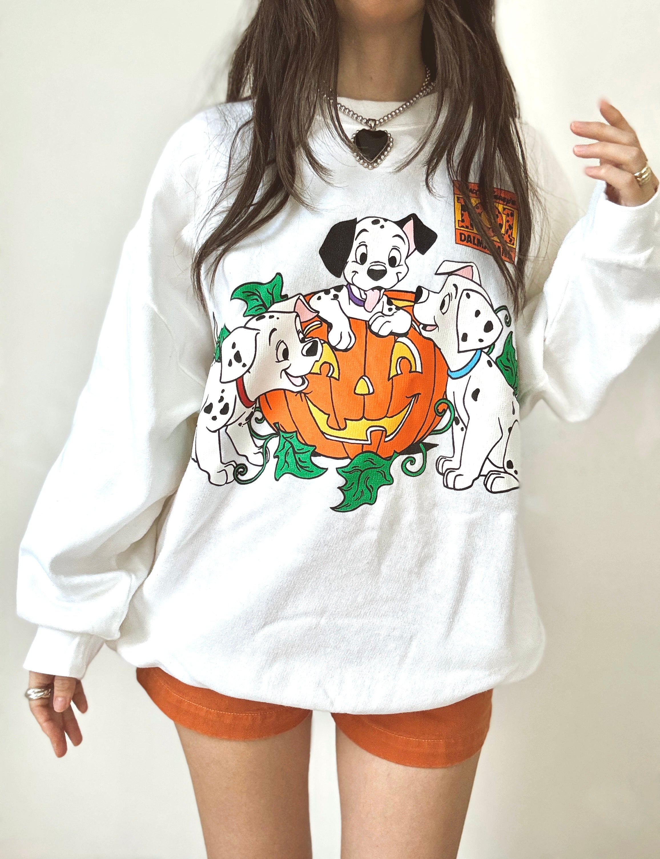 101 Dalmatians Halloween crewneck