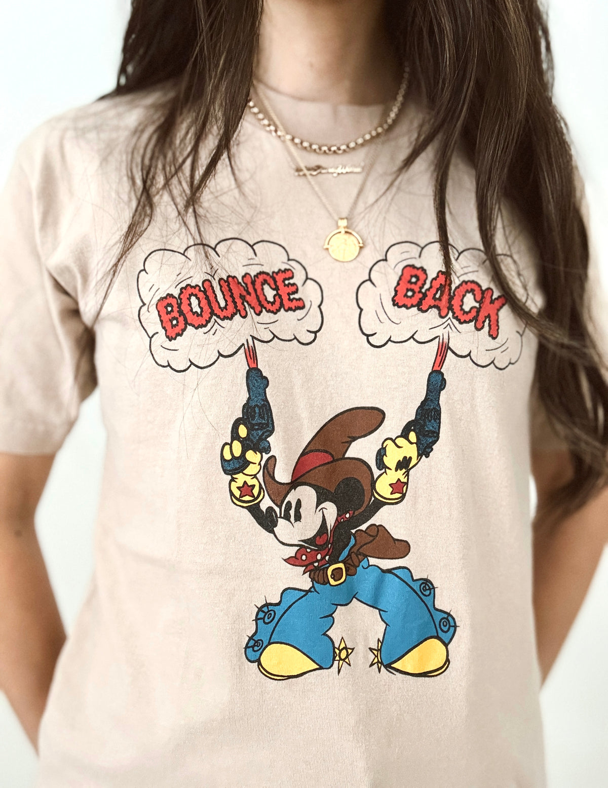 Mickey Cowboy tee