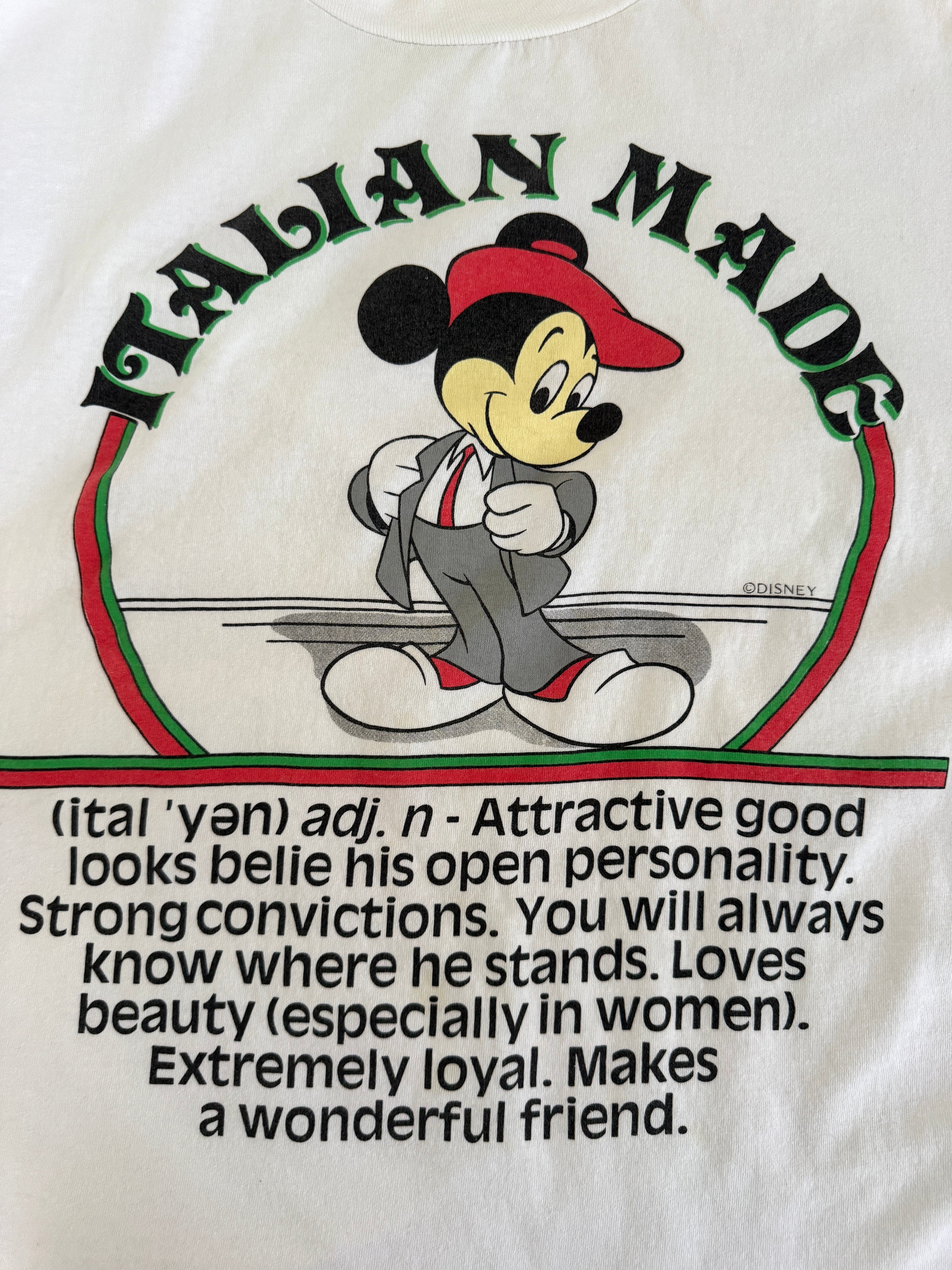 Epcot Italy Made tee