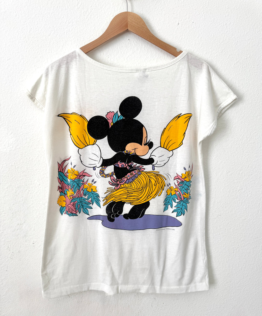 Hula Girl Minnie tee