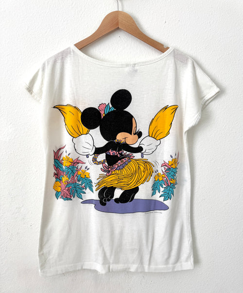 Hula Girl Minnie tee
