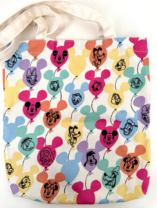 Balloon print tote