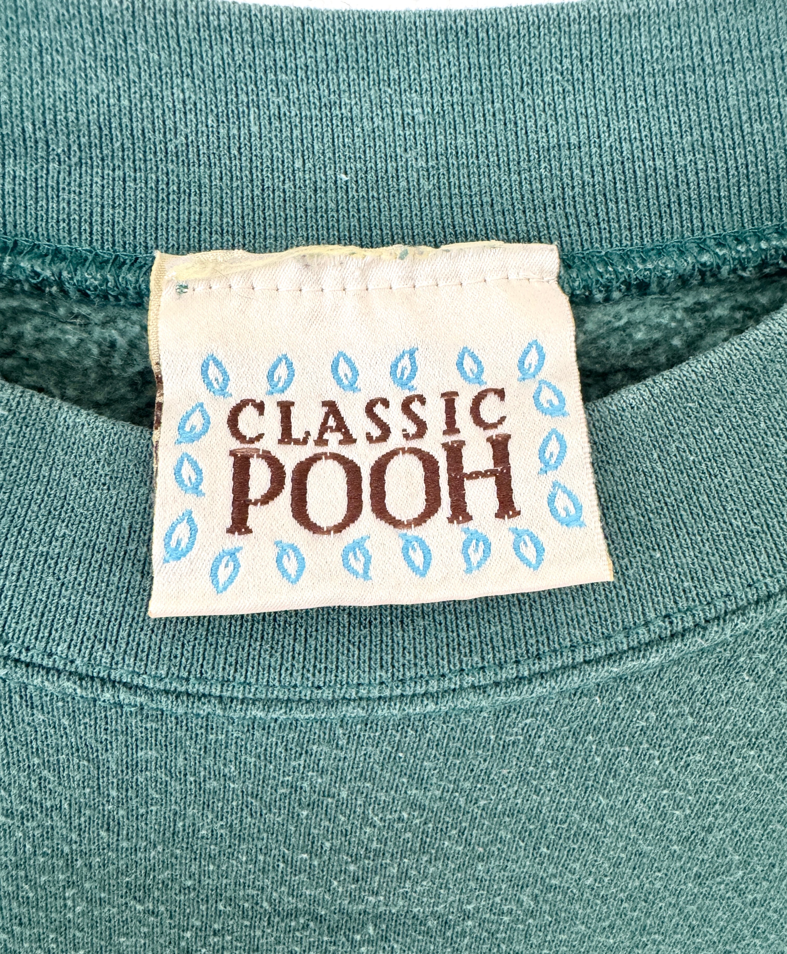 Classic Pooh & Piglet blustery day crewneck