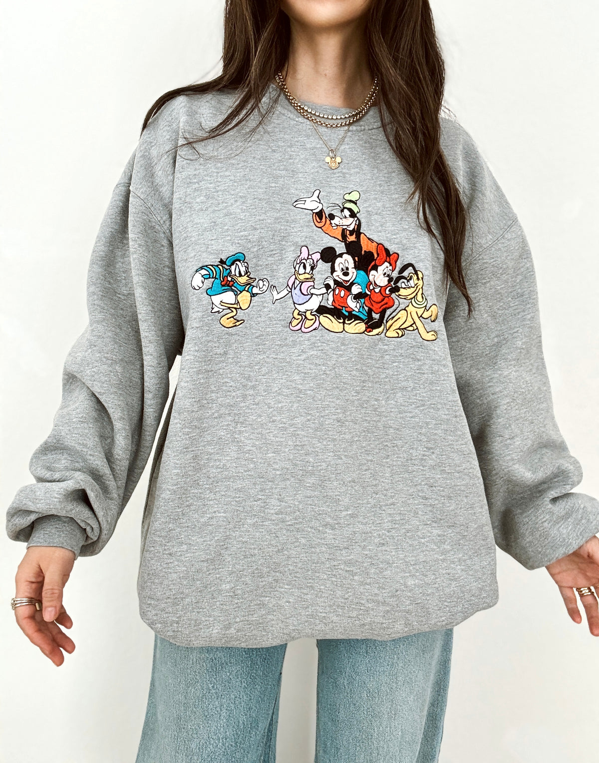 Mickey and friends crewneck