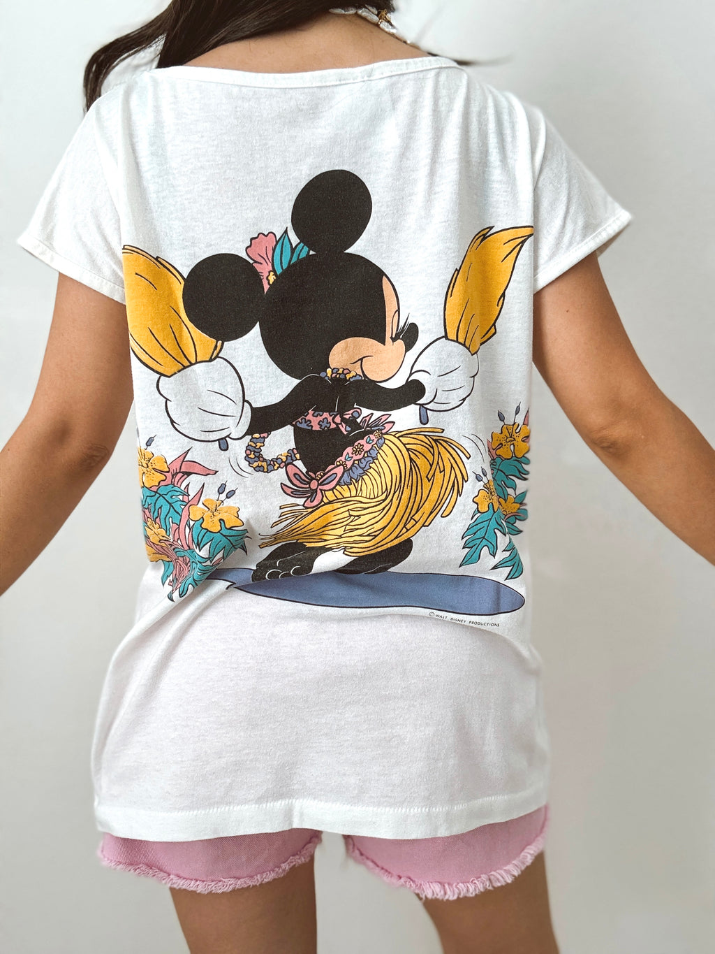 Hula Girl Minnie tee