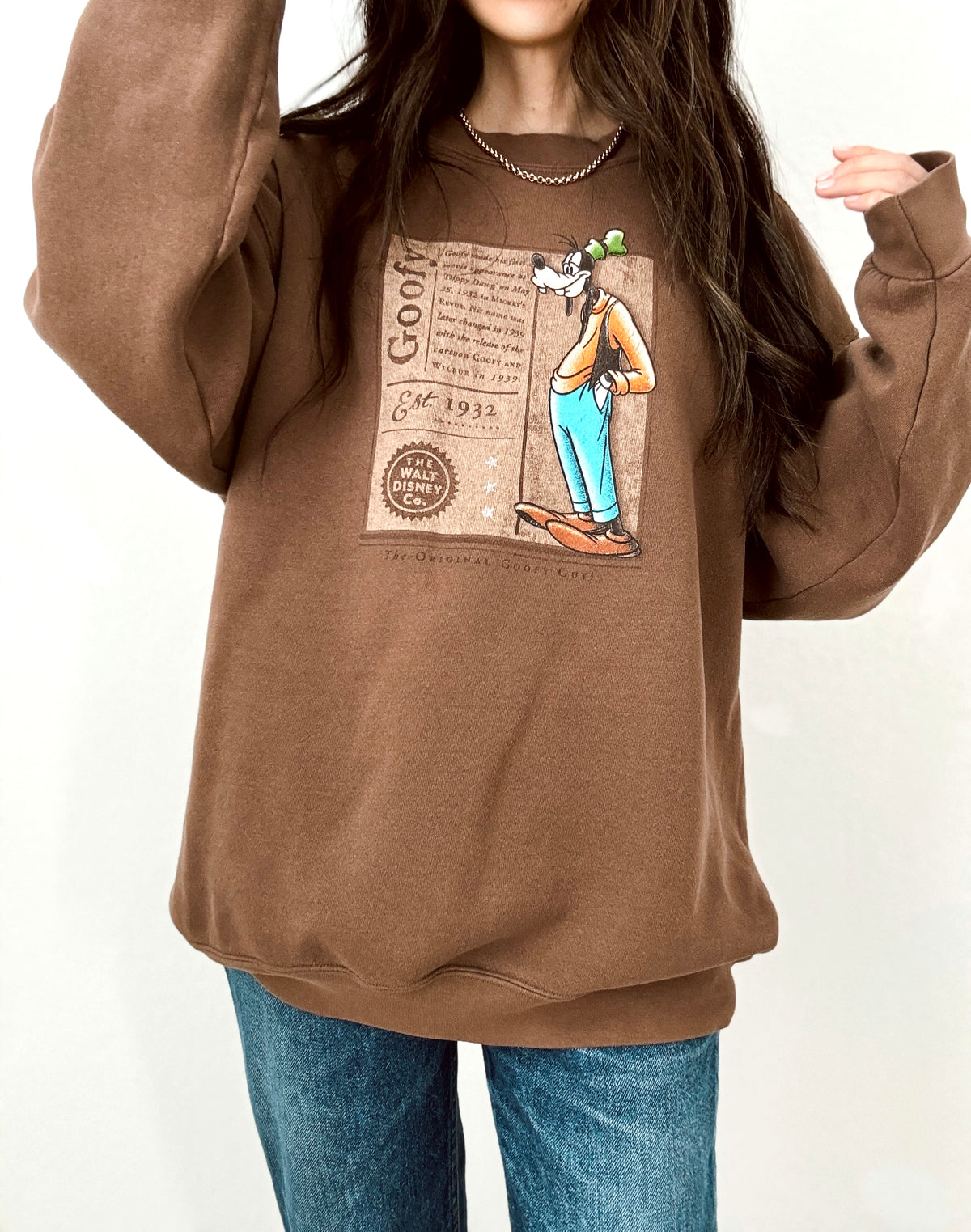 Goofy crewneck