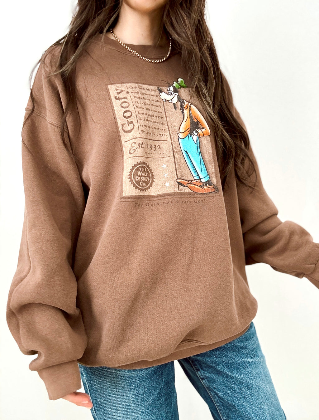Goofy crewneck