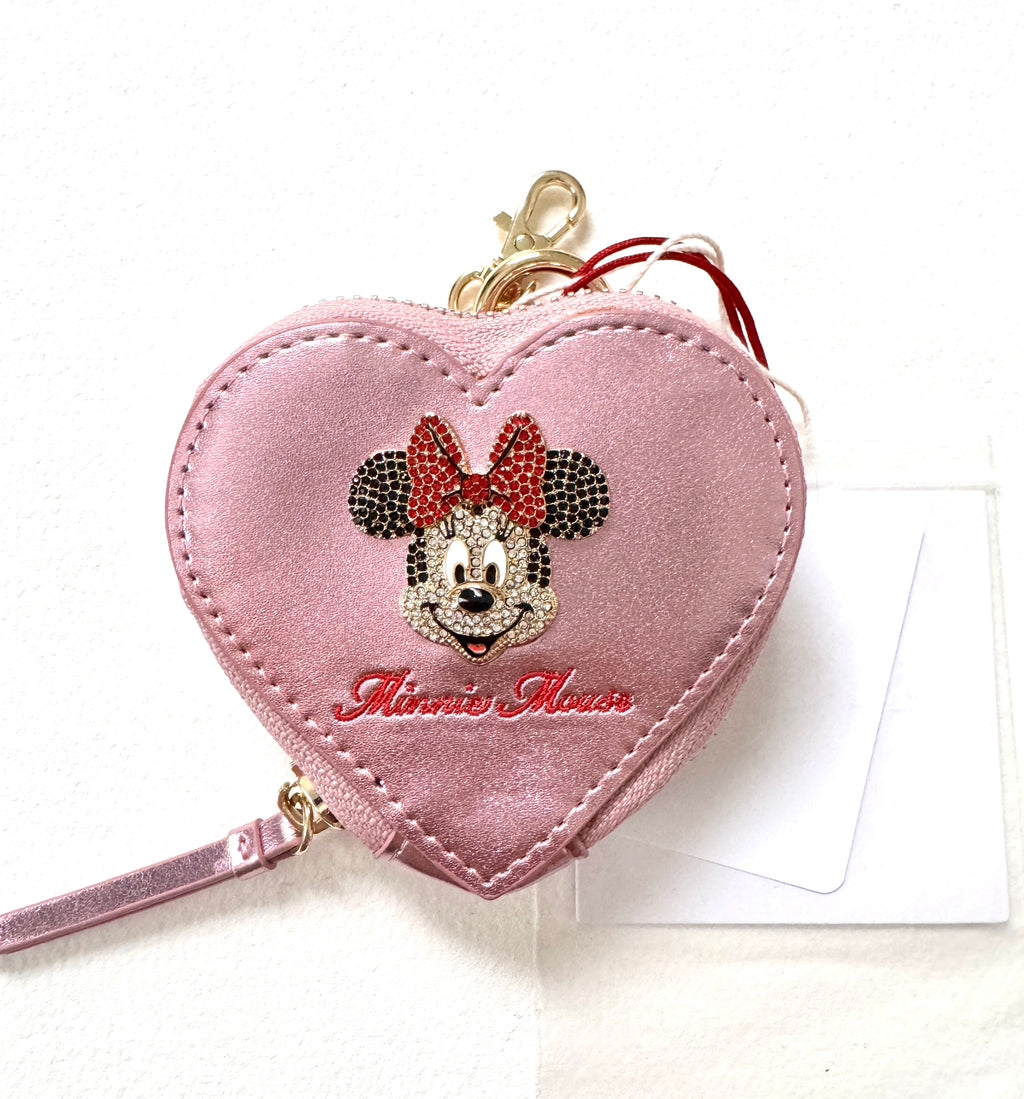 Minnie heart charm