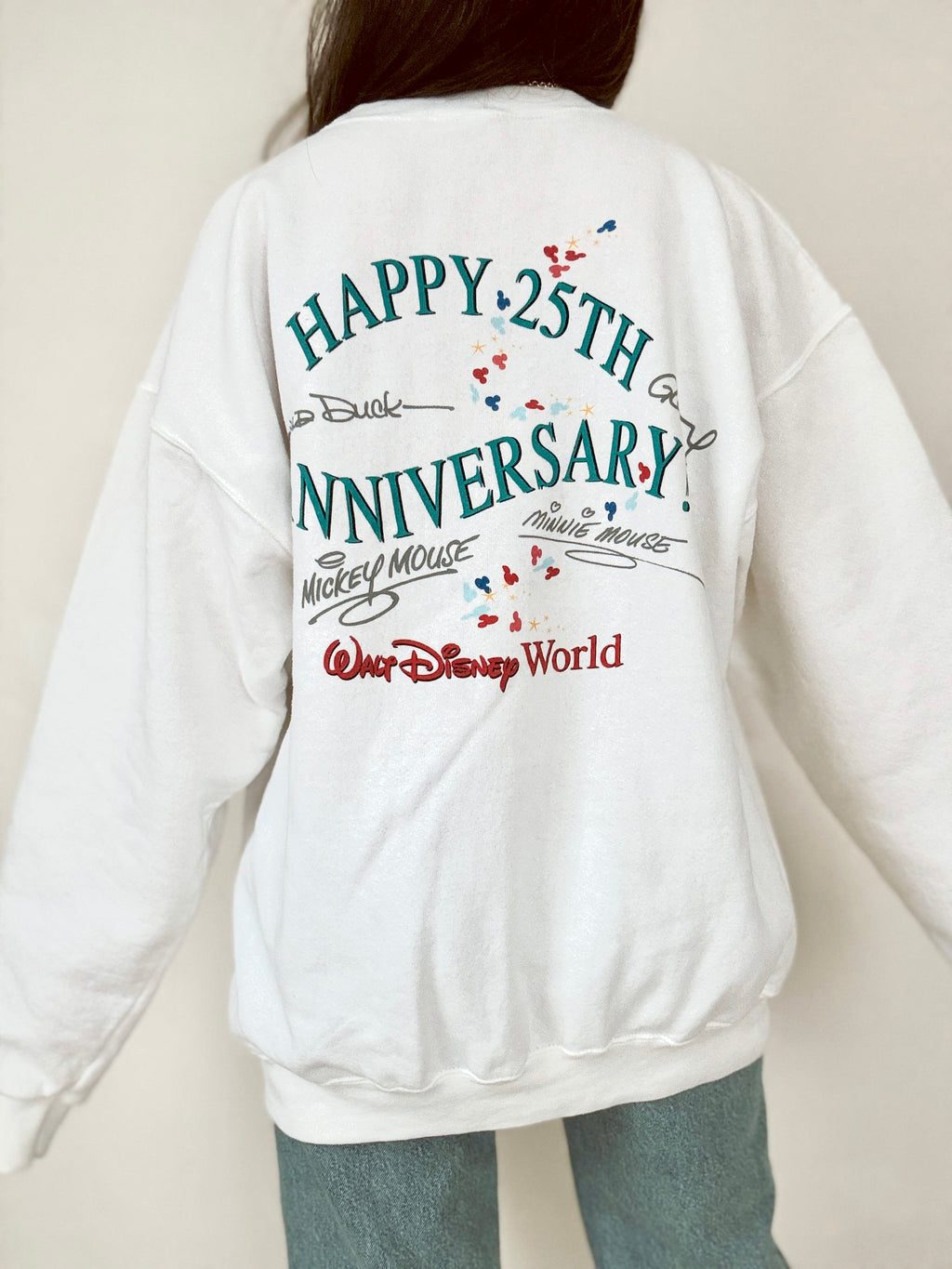 Disney World anniversary crewneck