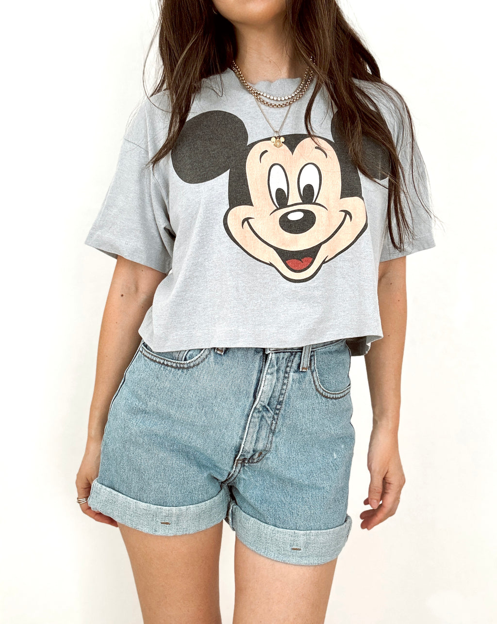 Mickey crop tee