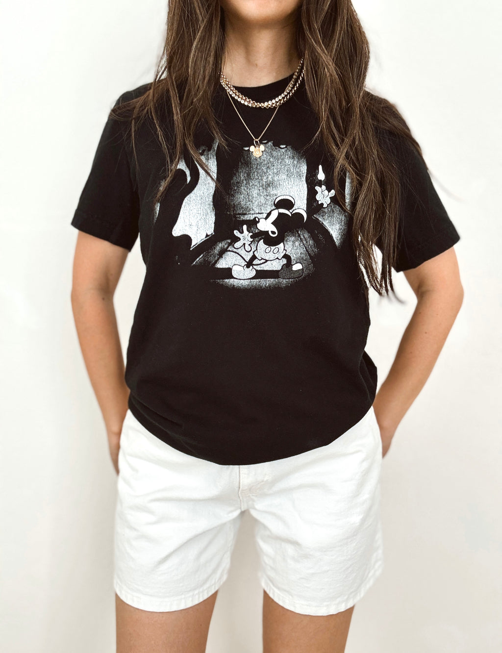 Haunted house tee