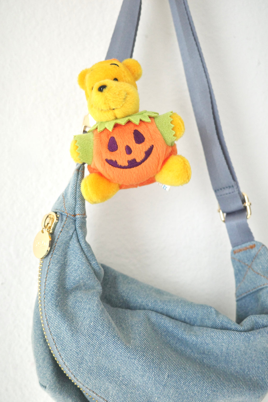 Pooh Halloween plush pin