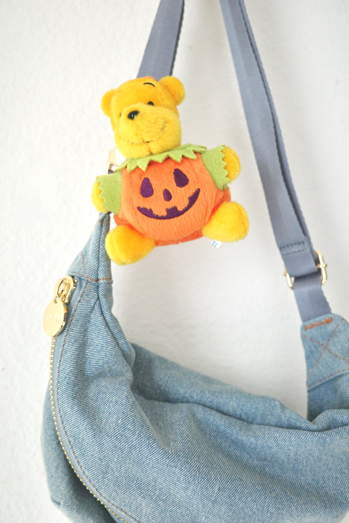 Pooh Halloween plush pin