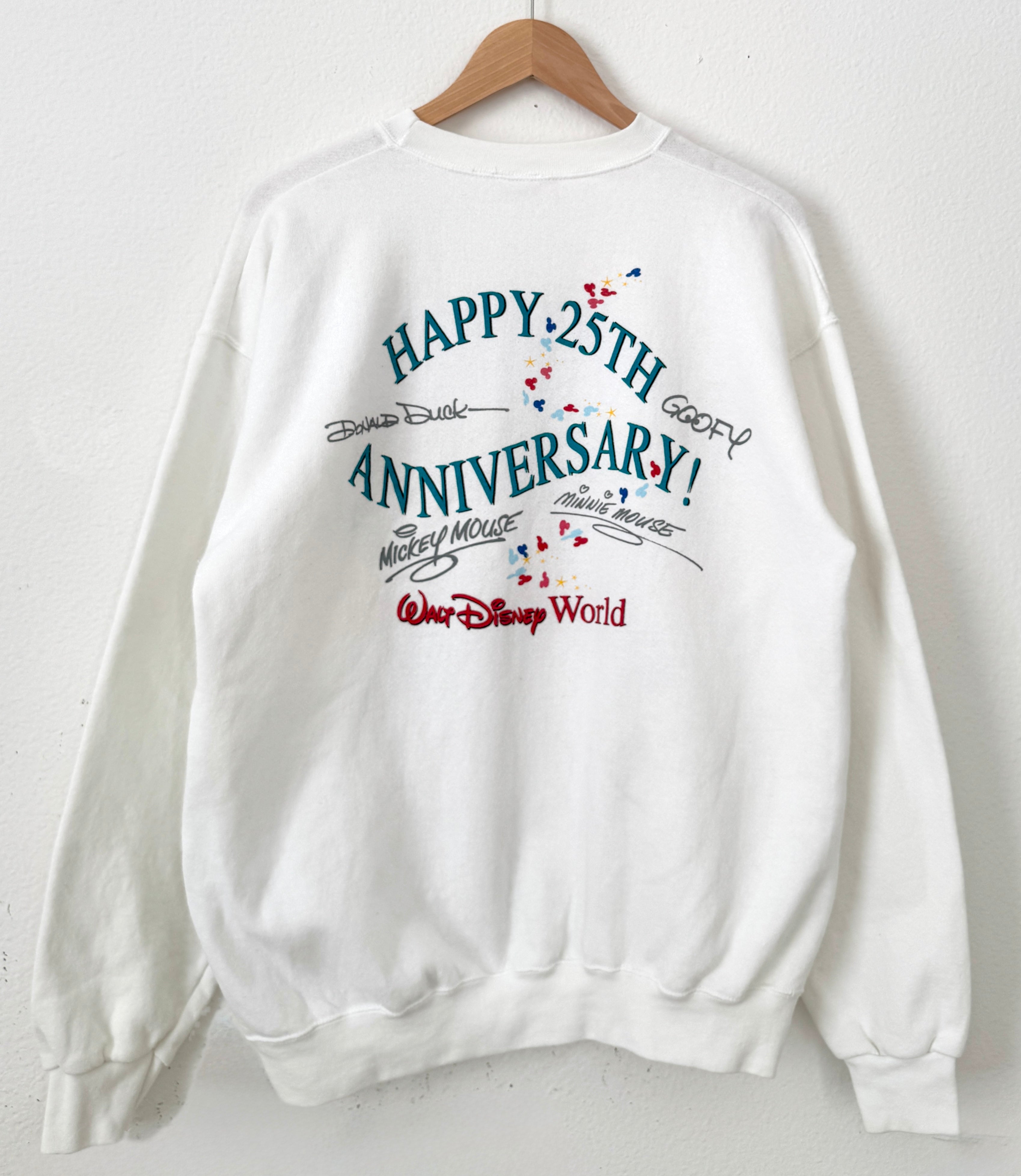 Disney World anniversary crewneck