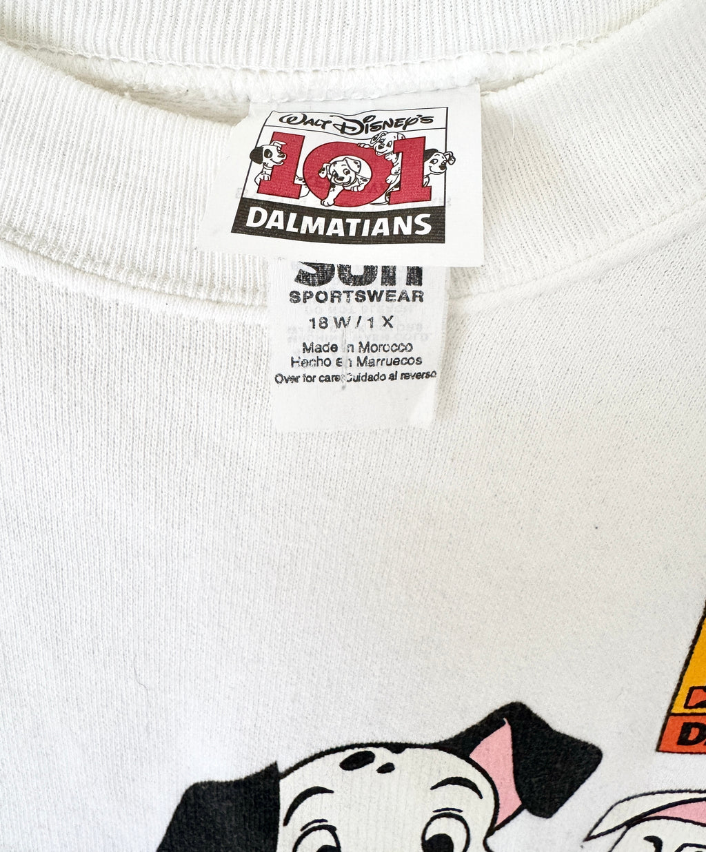 101 Dalmatians Halloween crewneck