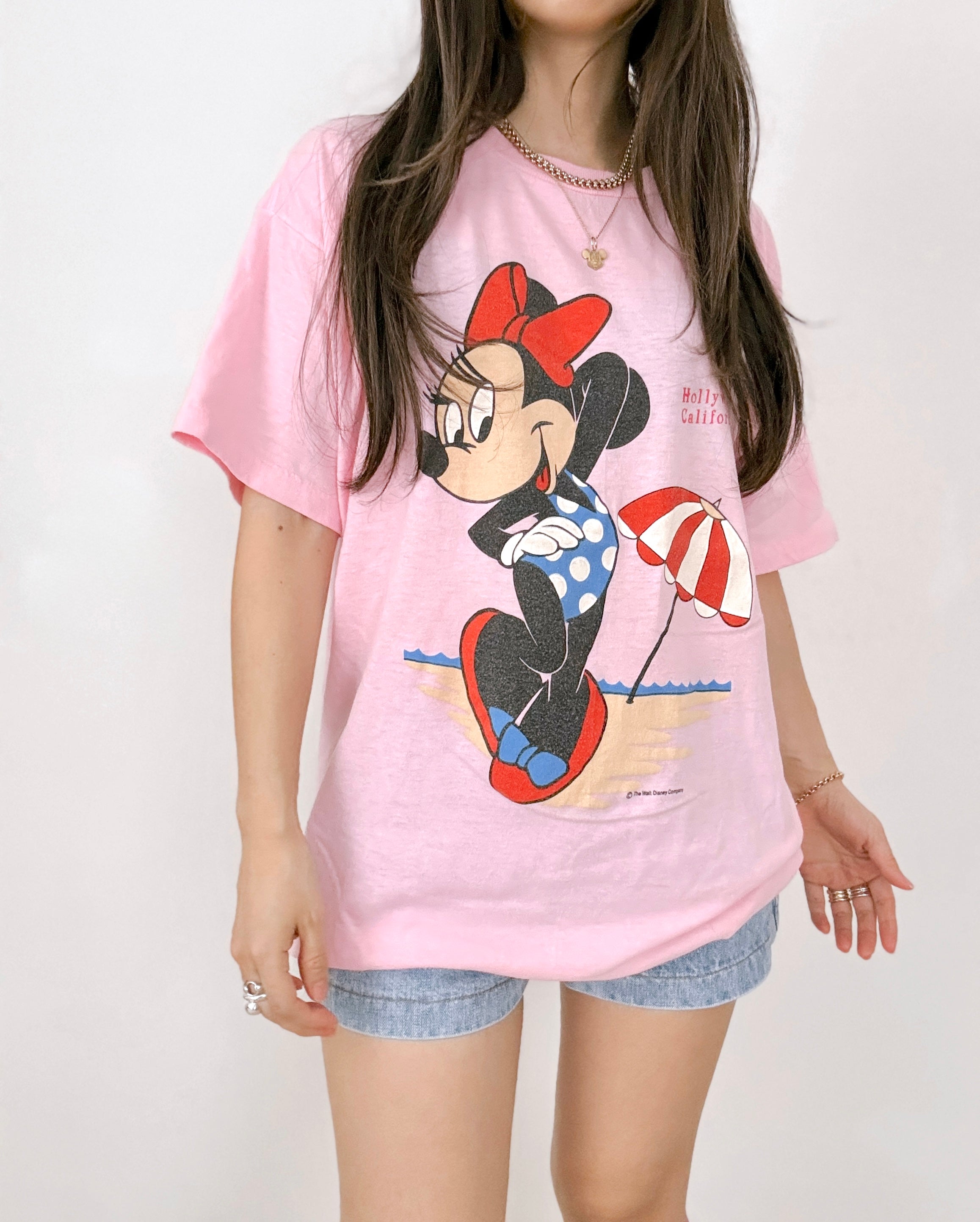 Minnie on the Beach tee