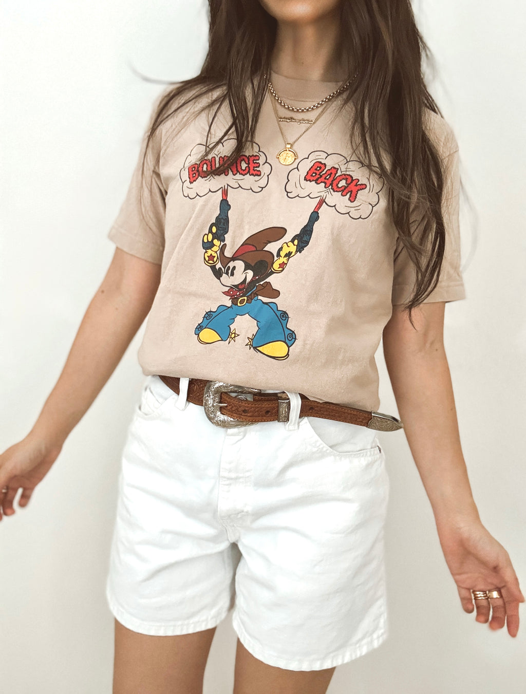 Mickey Cowboy tee