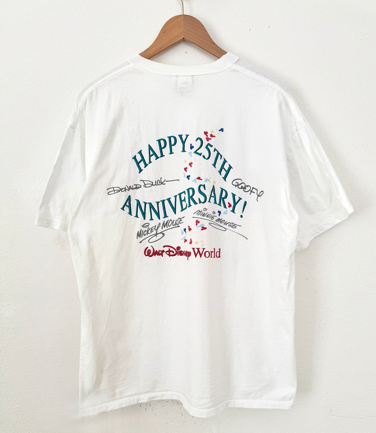 Magic kingdom anniversary tee