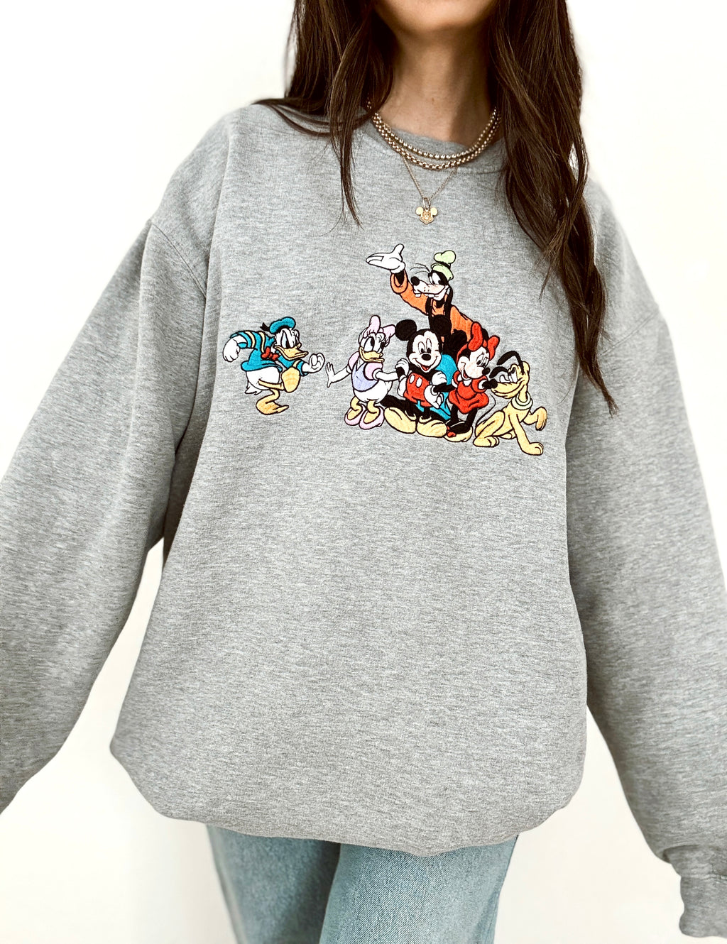 Mickey and friends crewneck