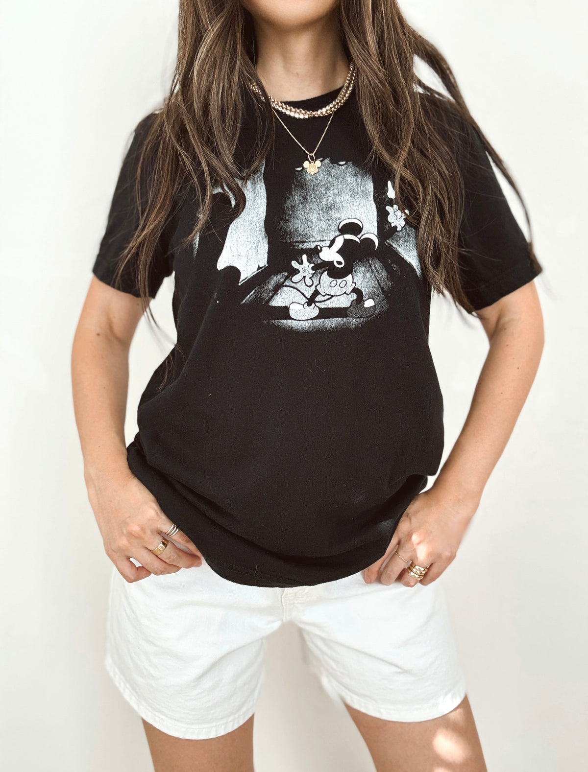 Haunted house tee