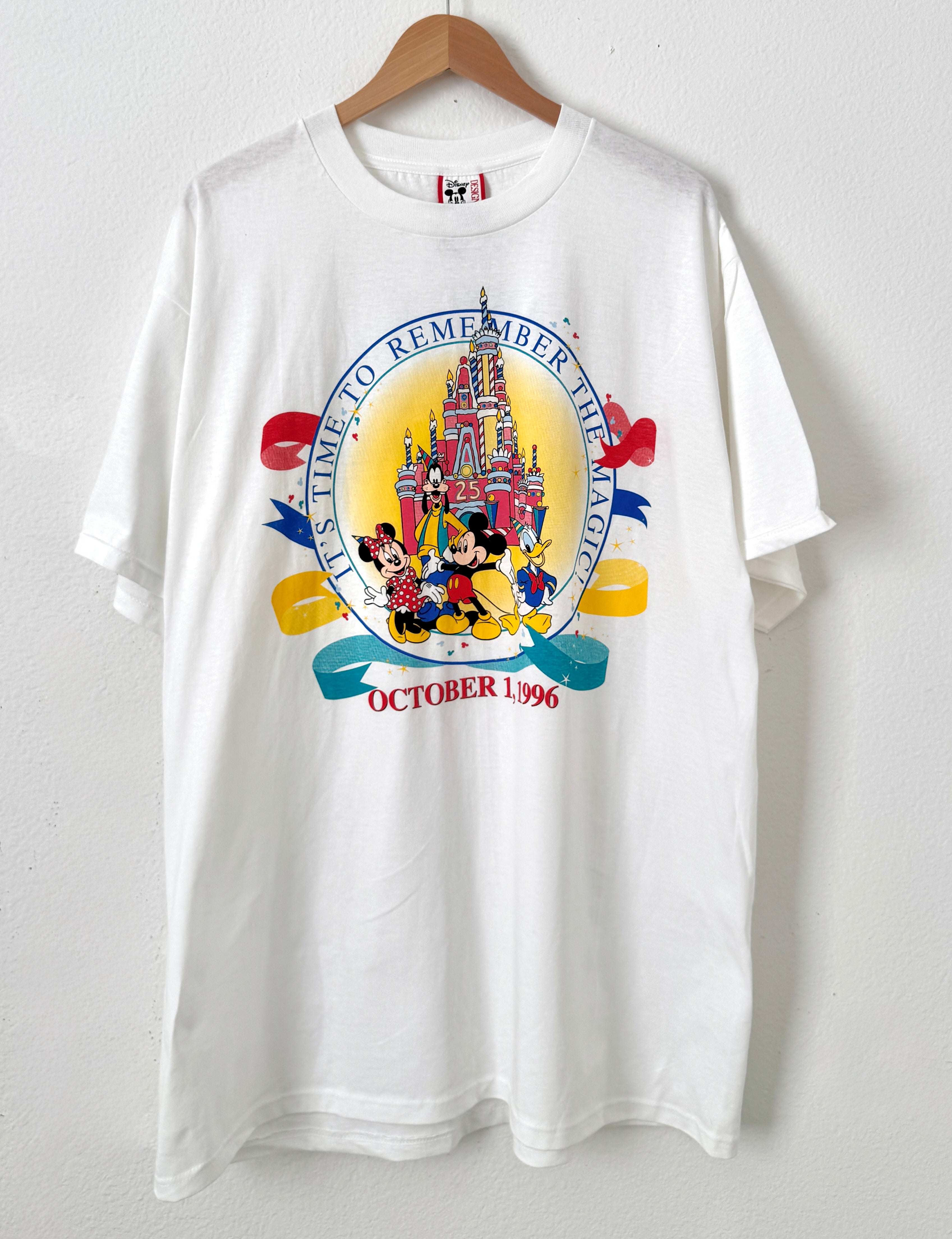 Magic kingdom anniversary tee