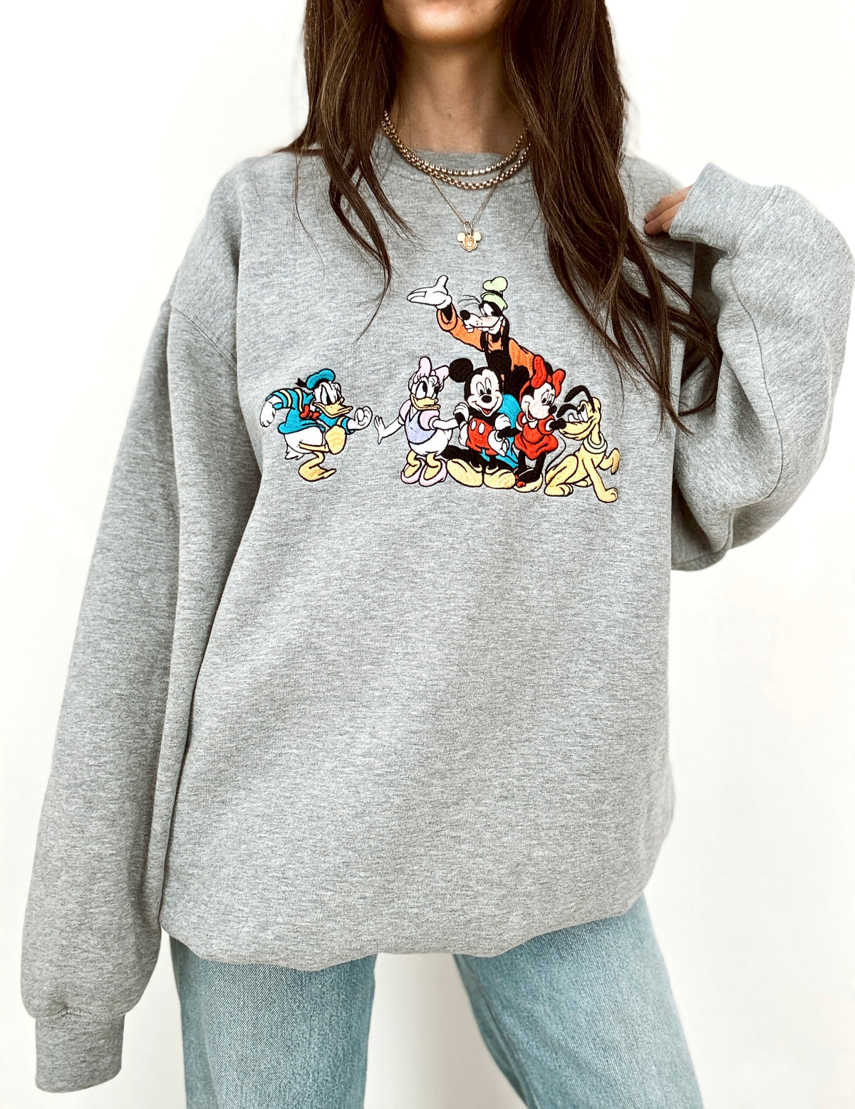 Mickey and friends crewneck
