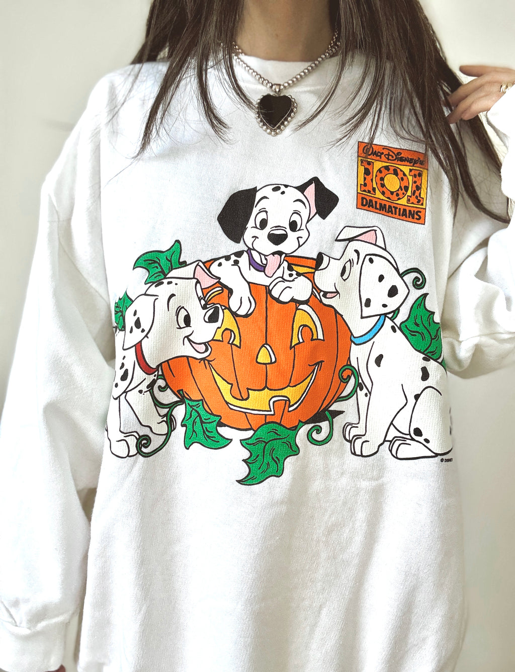 101 Dalmatians Halloween crewneck