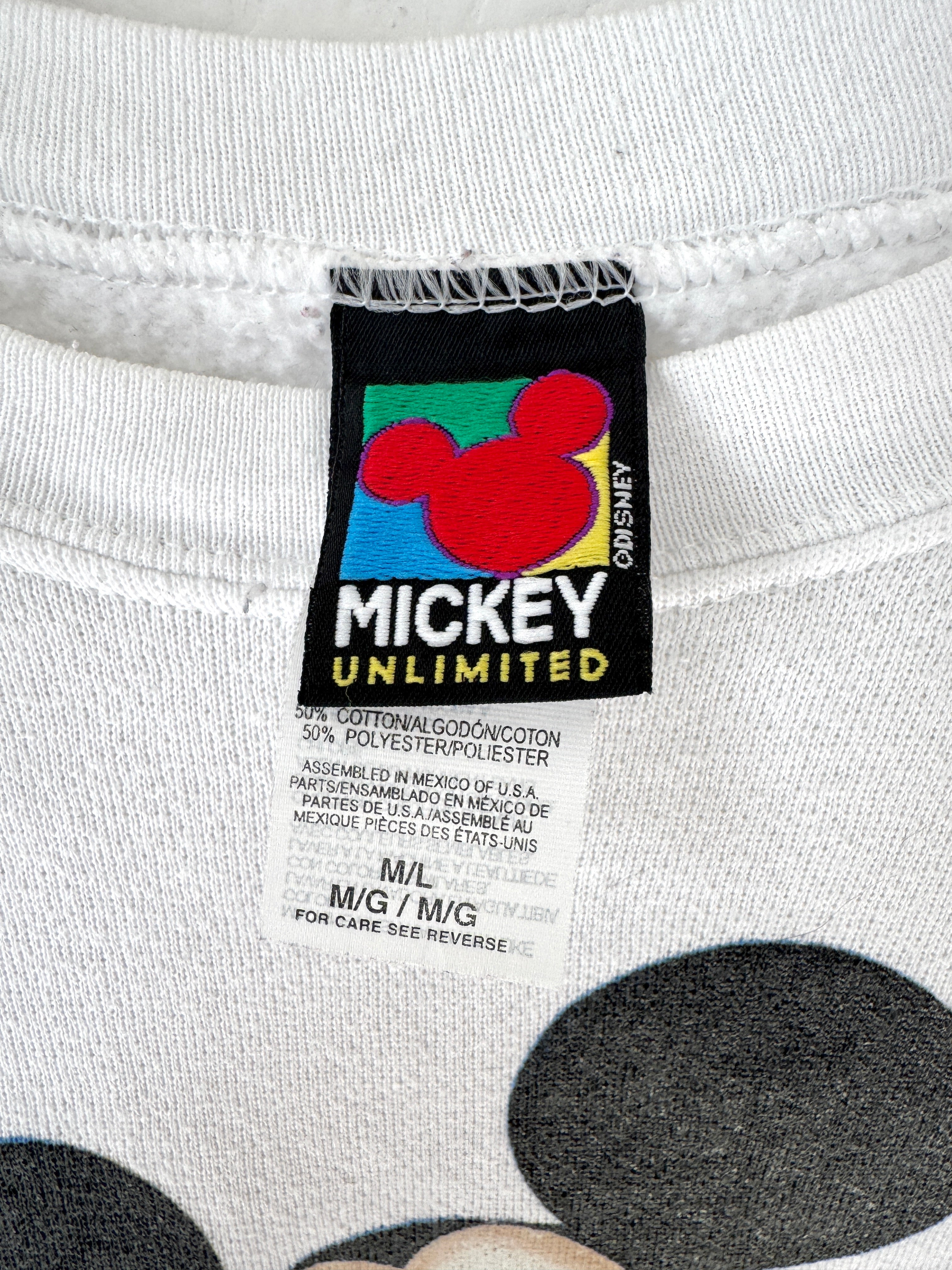 Mickey & Pluto crewneck