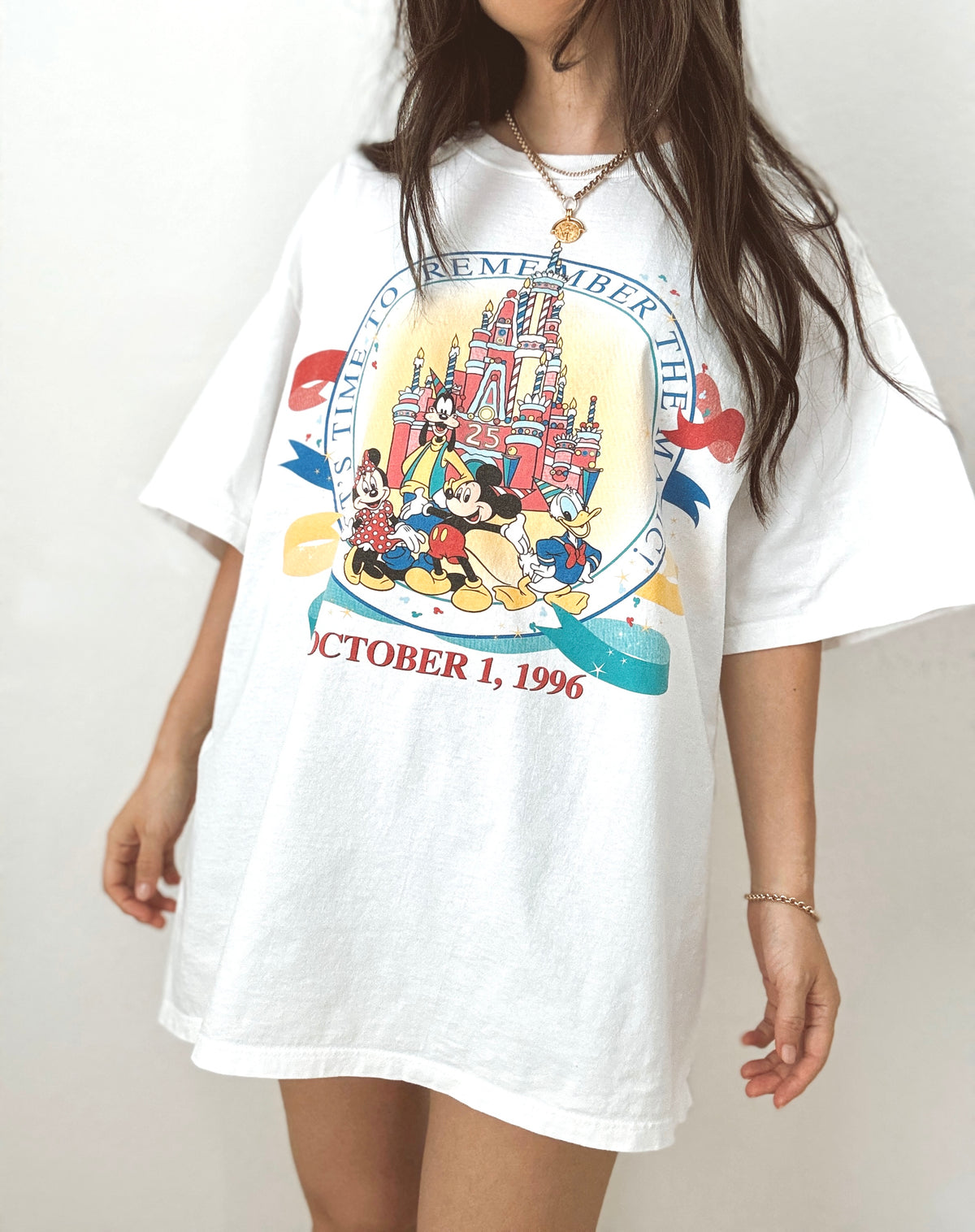 Magic kingdom anniversary tee
