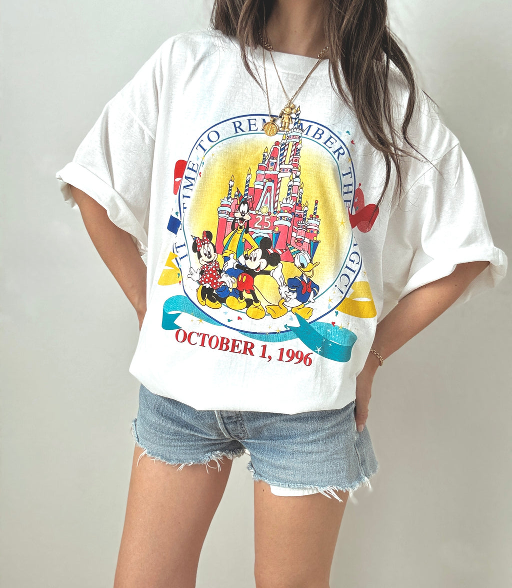 Magic kingdom anniversary tee