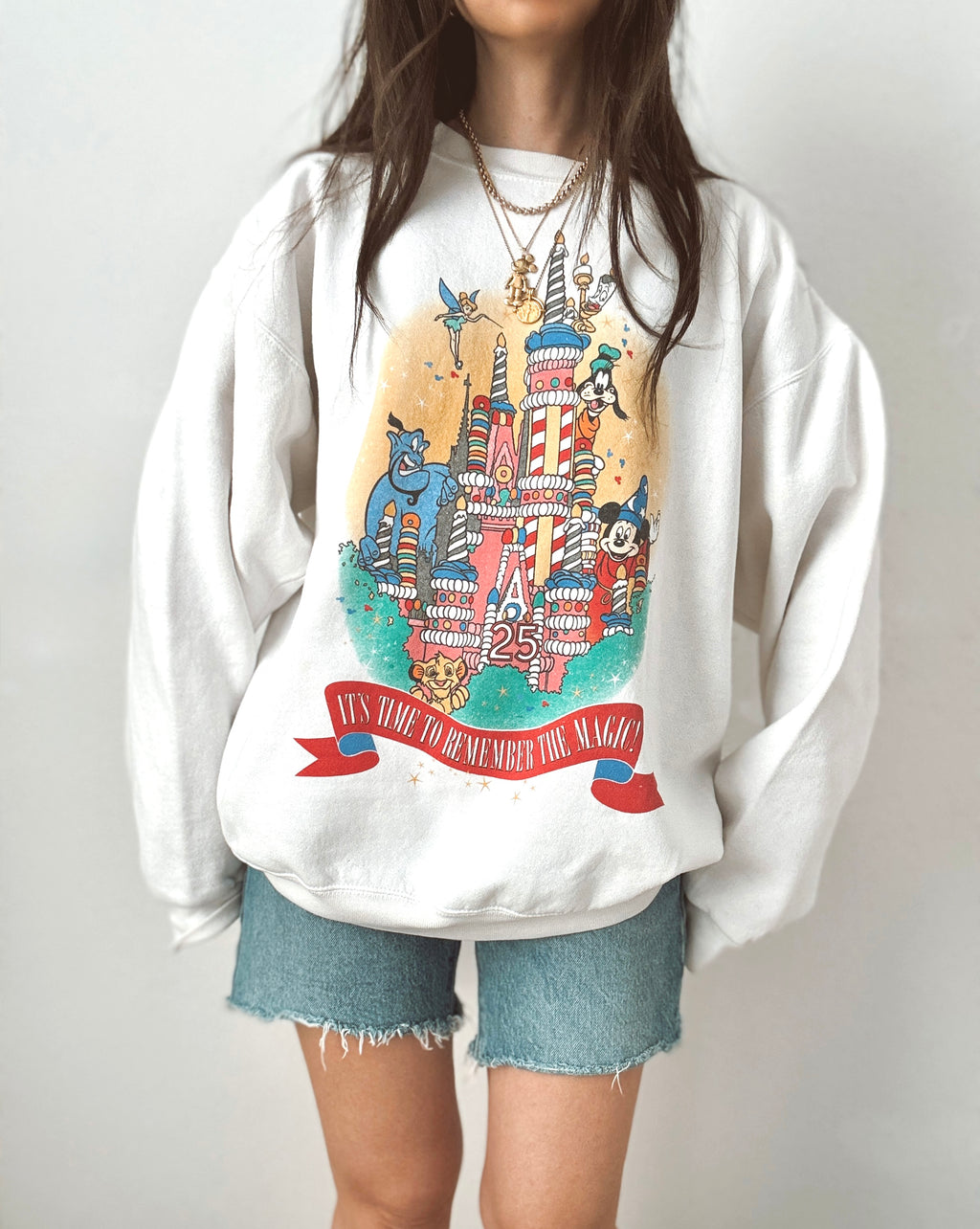 Magic kingdom 25th crewneck