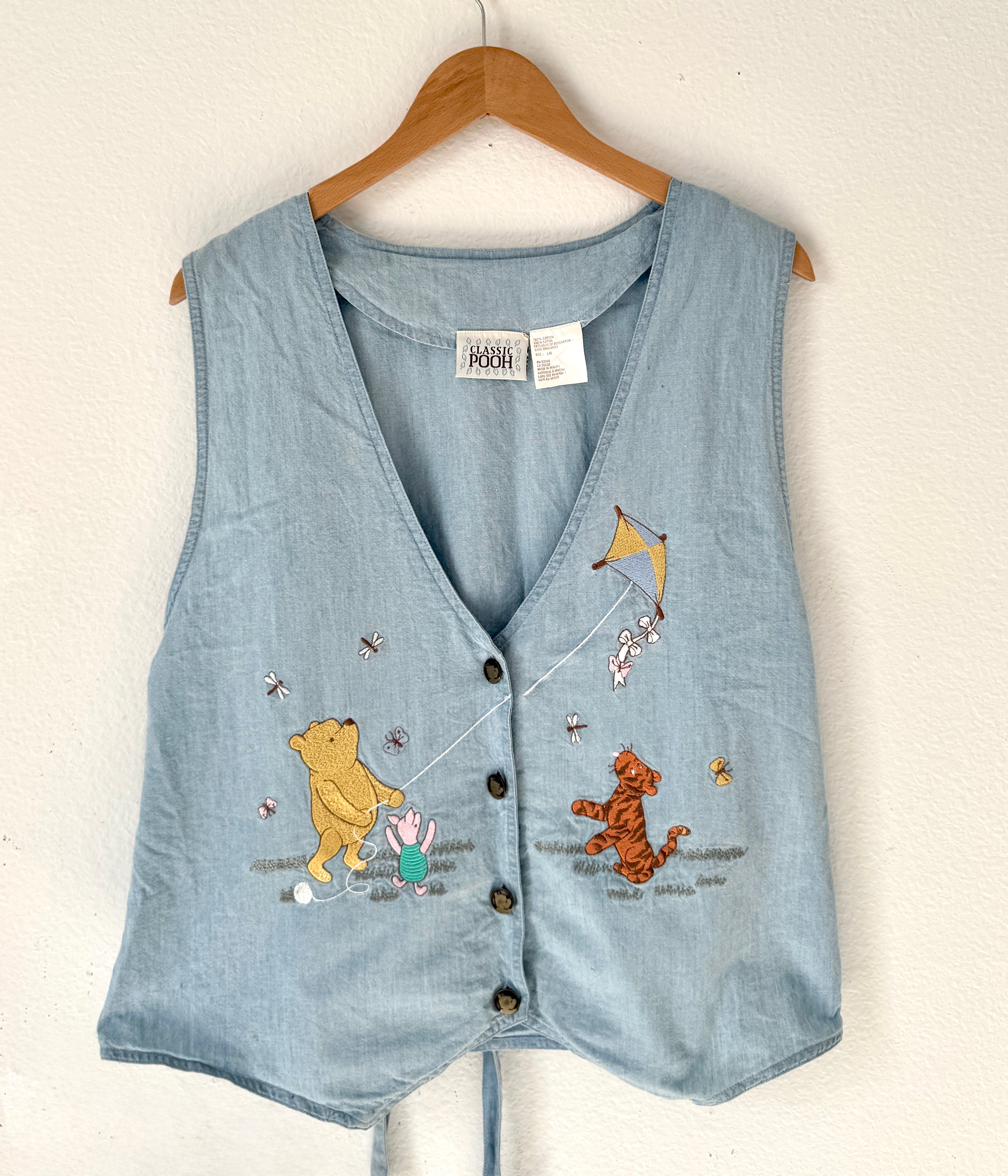 Classic pooh vest