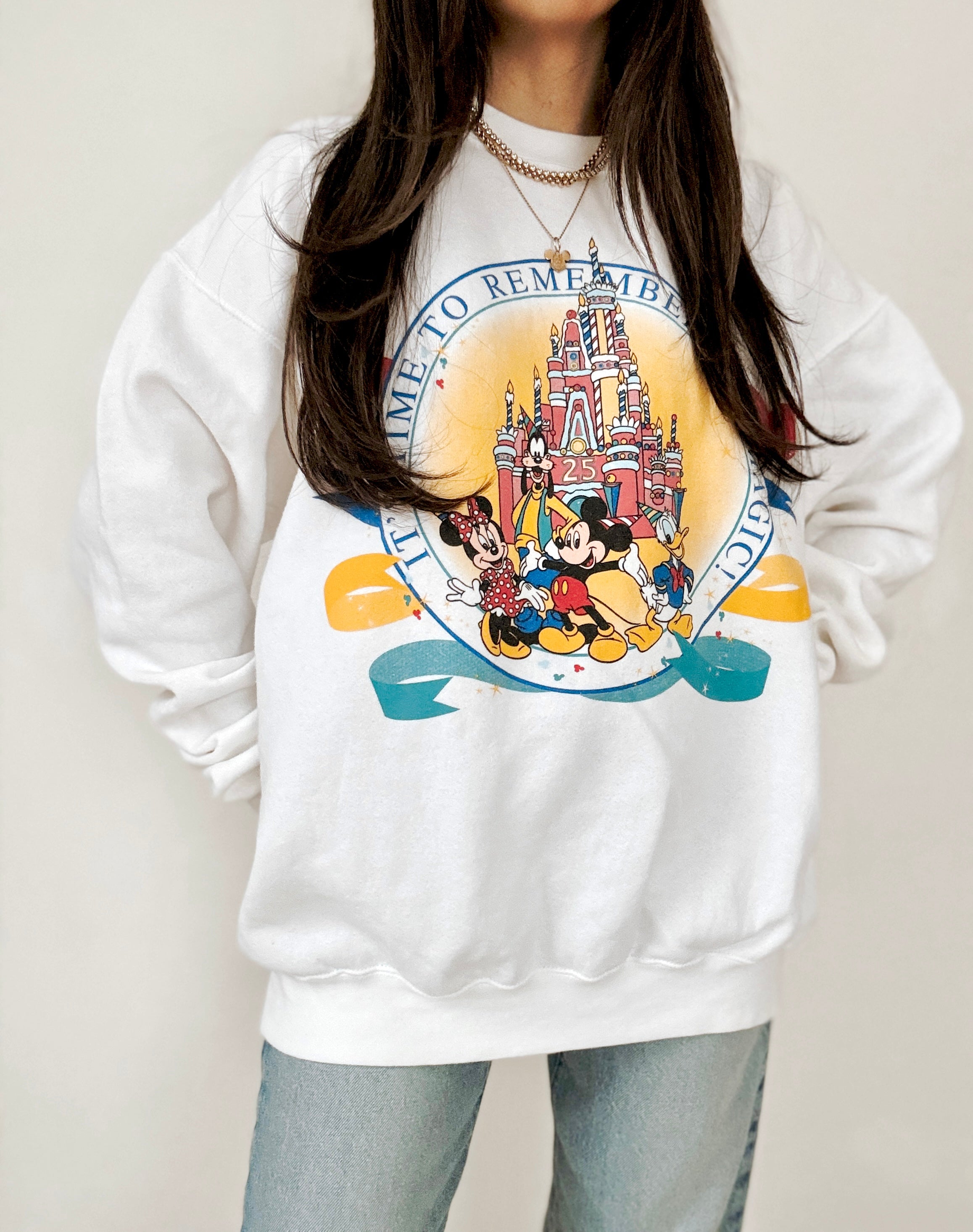 Disney World anniversary crewneck