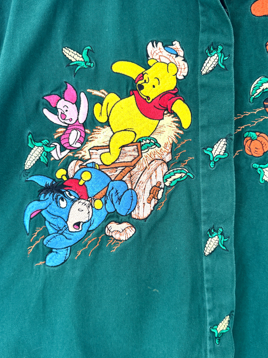Pooh embroidered shirt