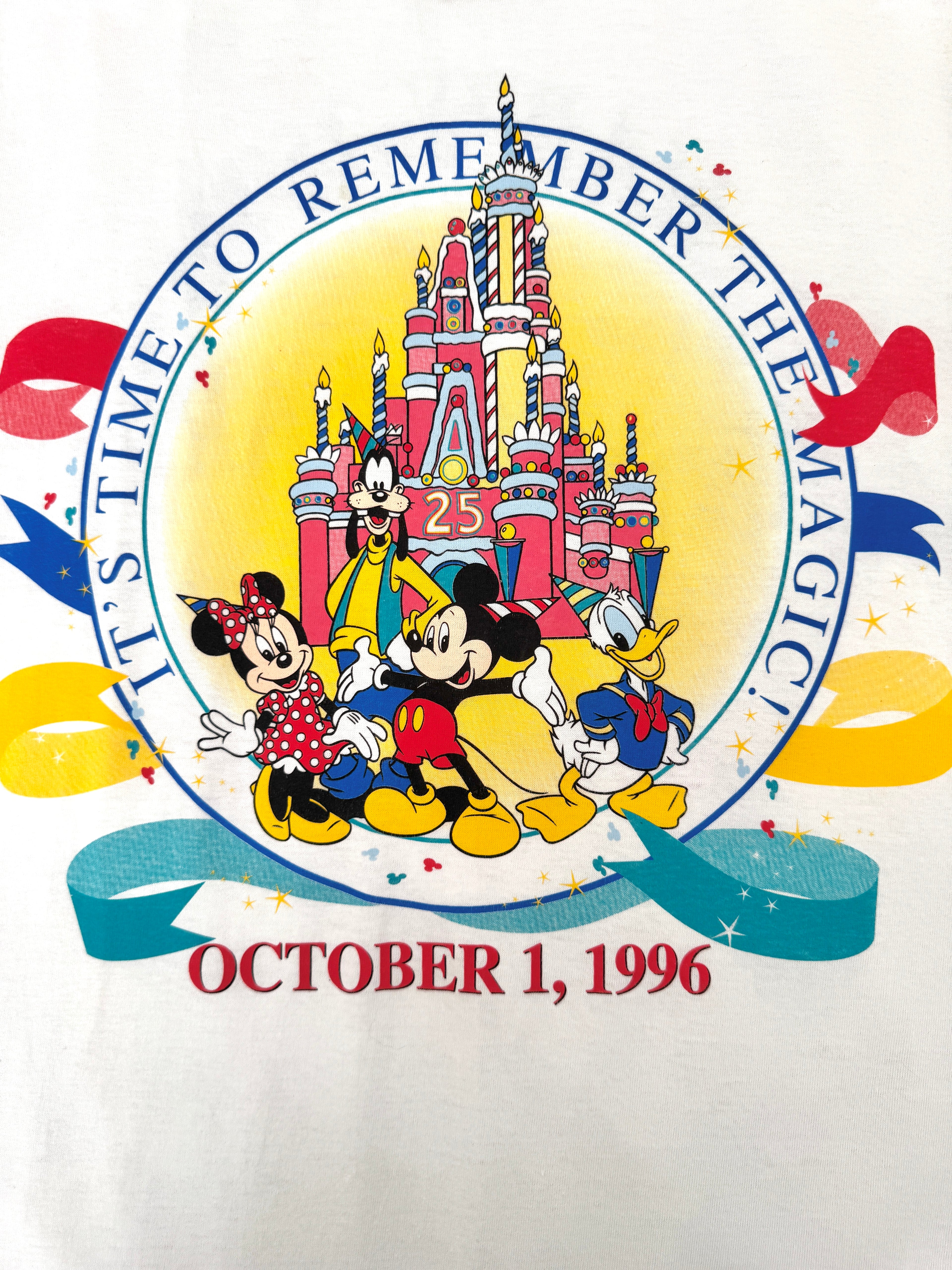 Magic kingdom anniversary tee