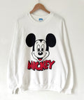 Mickey face crewneck