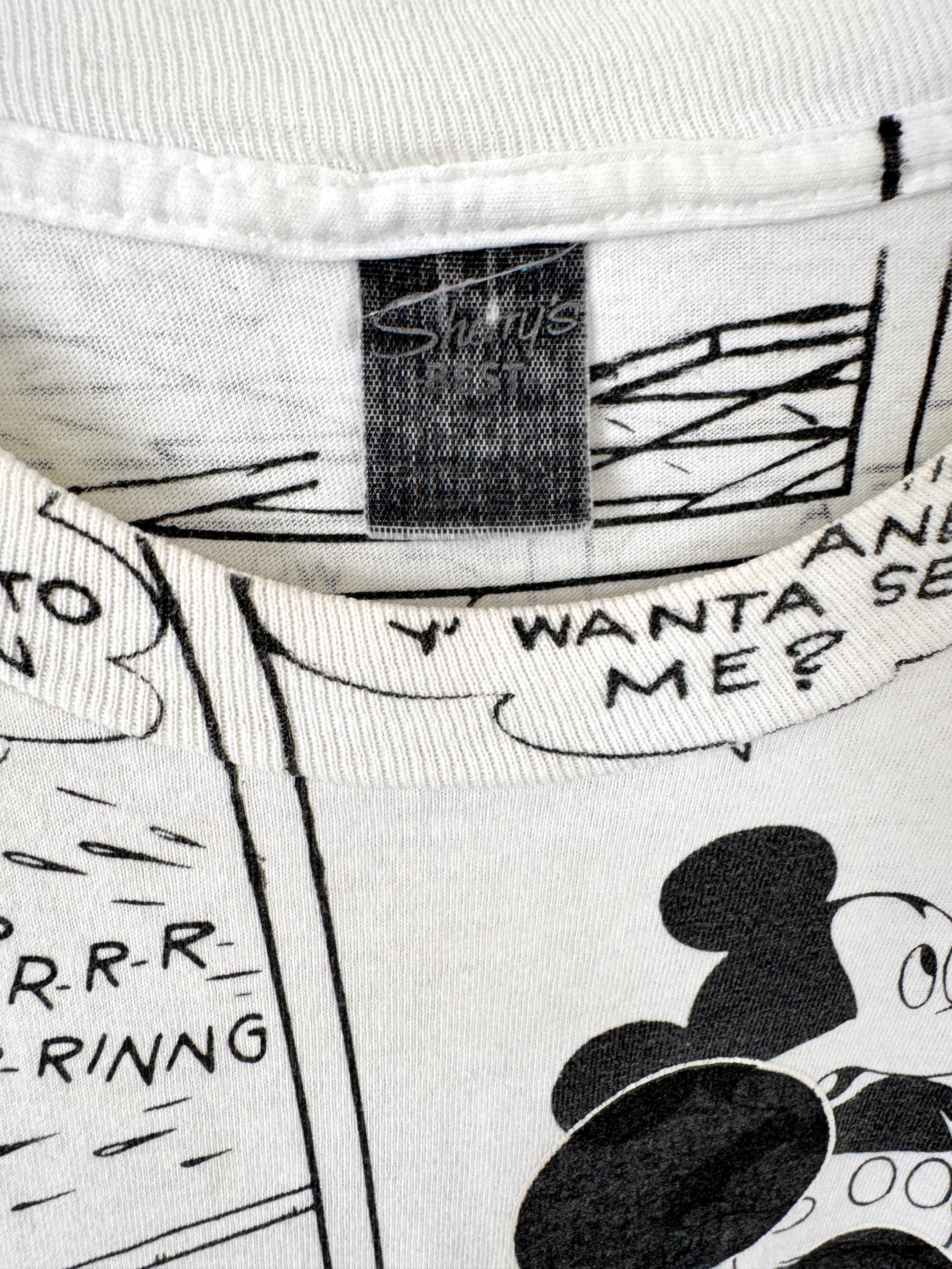 Mickey comic tee